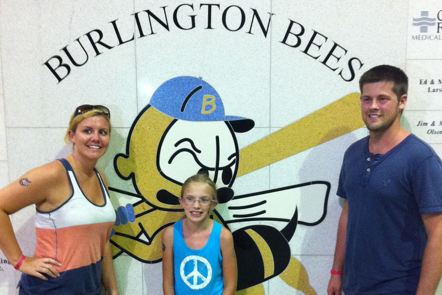 Burlington Bees · Community Field, Burlington · Jul 2011